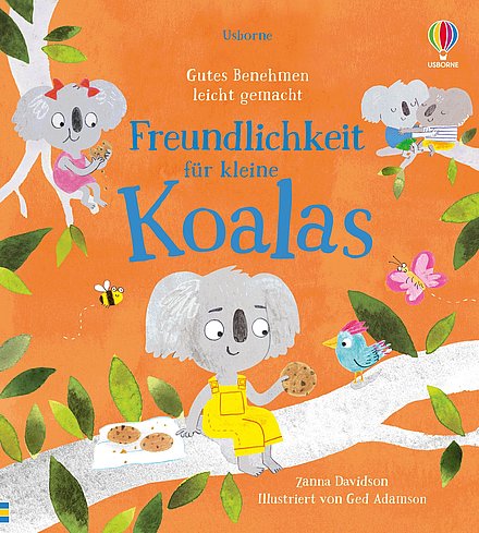 Buchcover "Freundlichkeit für kleine Koalas", Usborne 