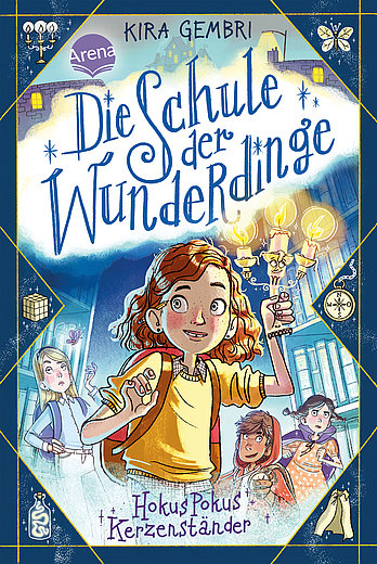 Buchcover "Die Schule der Wunderdinge: Hokus Pokus Kerzenständer", Arena