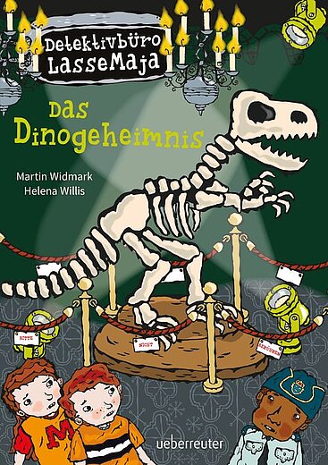 Buchcover "Detektivbüro LasseMaja - Das Dinogeheimnis", Ueberreuter