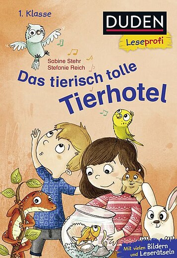 Buchcover "Das tierisch tolle Tierhotel", Duden