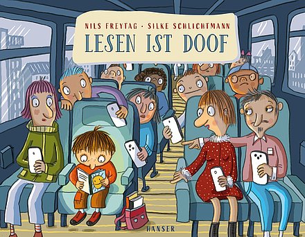 Buchcover "Lesen ist doof", Hanser