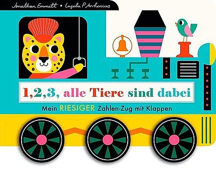 Buchcover "1,2,3, alle Tiere sind dabei", Thienemann 