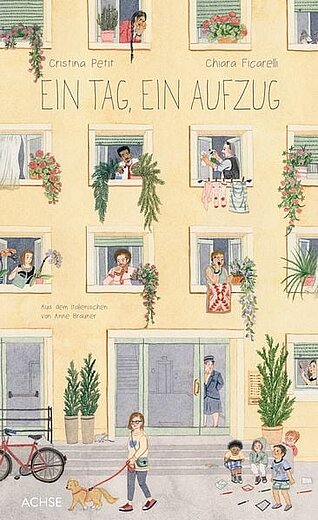 Buchcover "Ein Tag, ein Aufzug", Achse 