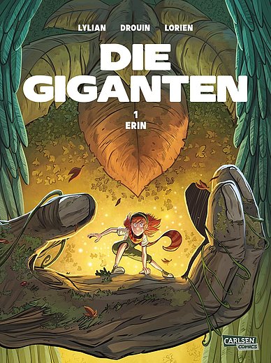 Cover, die Giganten, Carlsen Comic