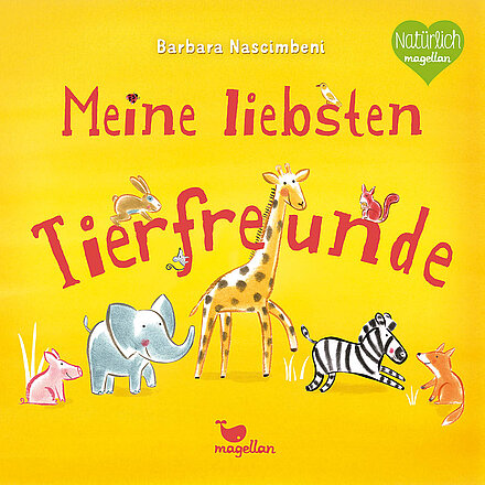 Buchcover "Meine liebsten Tierfreunde", Magellan 