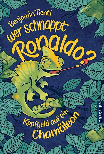Buchcover "Wer schnappt Ronaldo?", Dressler 