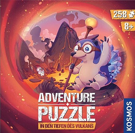 Spielcover "Adventure Puzzle: In den Tiefen des Vulkans", Kosmos