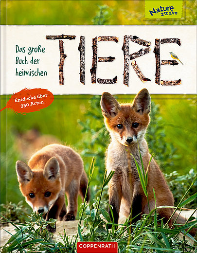 cover, das große buch der heimischen tiere, coppenrath