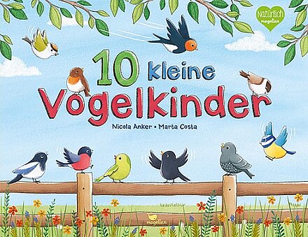 Buchcover "10 kleine Vogelkinder", Magellan 