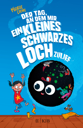 Buchcover "Der Tag, an dem mir ein kleines schwarzes Loch zulief"