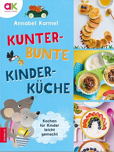 Buchcover "Kunterbunte Kinderküche", ZS Verlag 