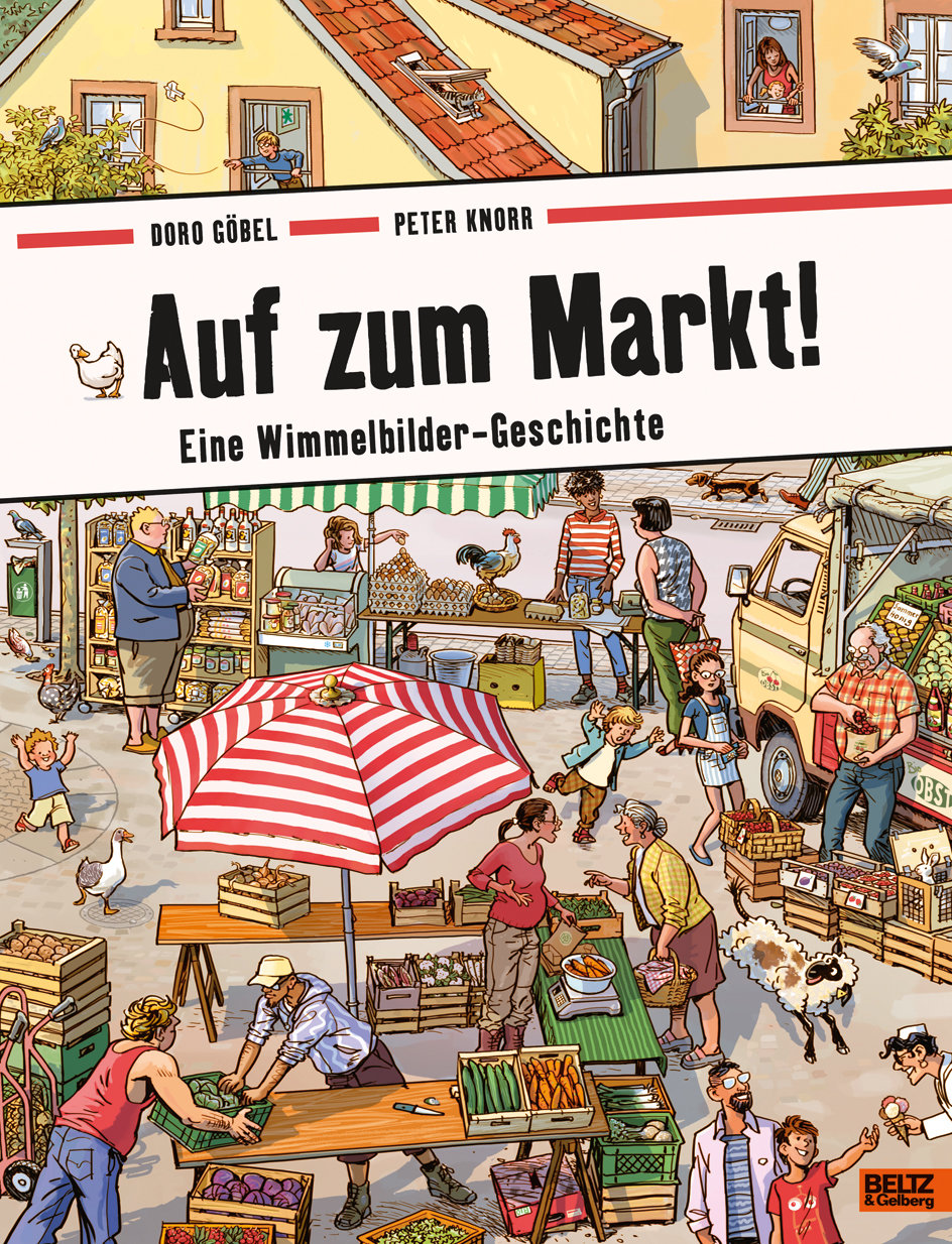 Buchcover "Auf zum Markt", Beltz