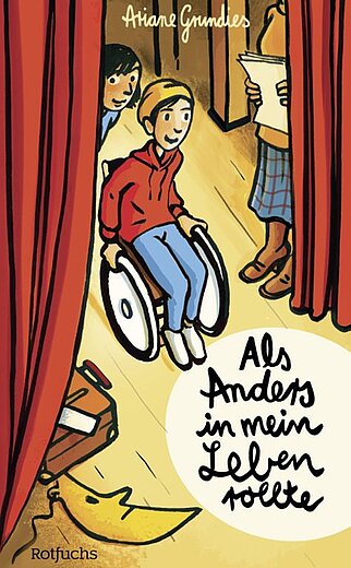 Buchcover "Als Anders in mein Leben rollte", Rotfuchs 