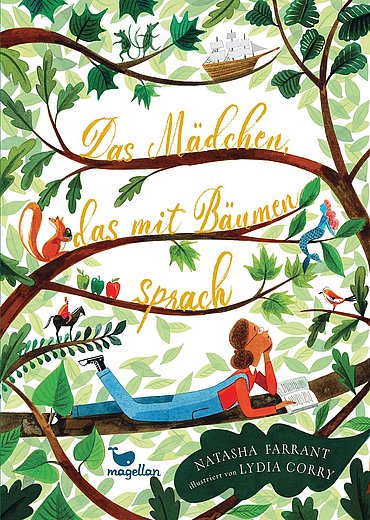 Buchcover "Das Mädchen, das mit Bäumen sprach", Magellan 