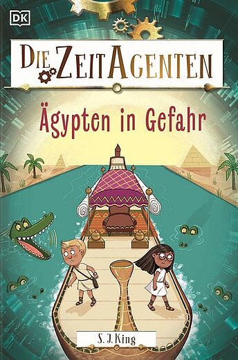 Buchcover "Die Zeitagenten: Ägypten in Gefahr", Dorling Kindersley 