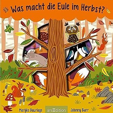 Buchcover "Was macht die Eule im Herbst", arsEdition