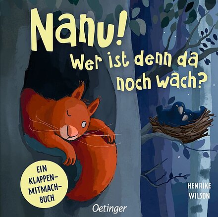 Buchcover "Nau! Wer ist denn da noch wach?", Oetinger 