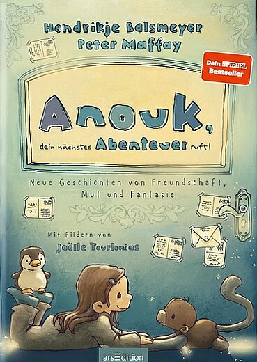 Buchcover "Anouk - dein nächstes Abenteuer ruft!", arsEdition 