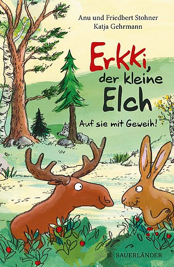Buchcover "Erkki, der kleine Elch"