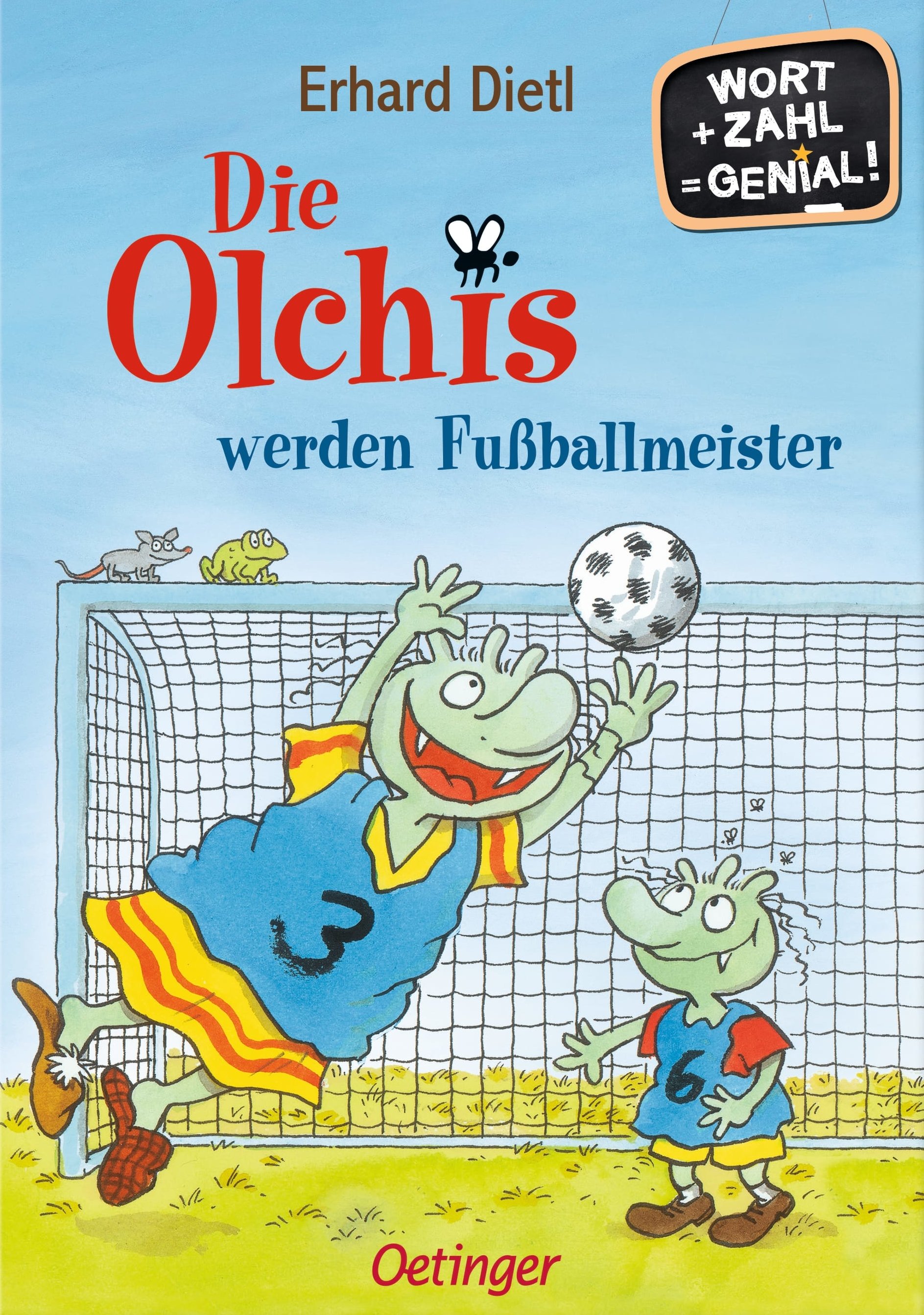 Buchcover "Die Olchis werden Fußballmeister", Oetinger