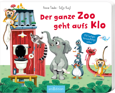 Buchcover "Der ganze Zoo geht aufs Klo"