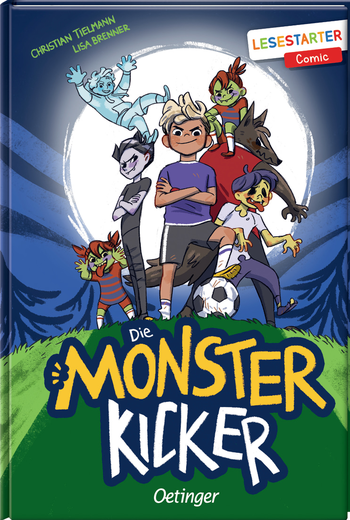 Buchcover "Lesestarter Comic: Die Monsterkicker"