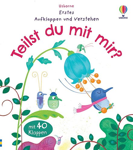 Buchcover "Erstes Aufklappen und Verstehen: Teilst du mit mir?", Usborne