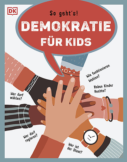 Buchcover "Demokratie für Kids", Dorling Kindersley
