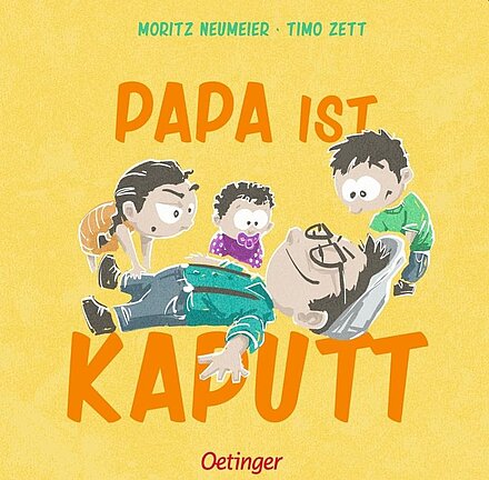 Buchcover "Papa ist kaputt", Oetinger 