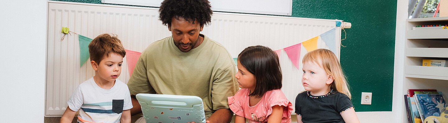 Vorlesesituation mit Kindern 
