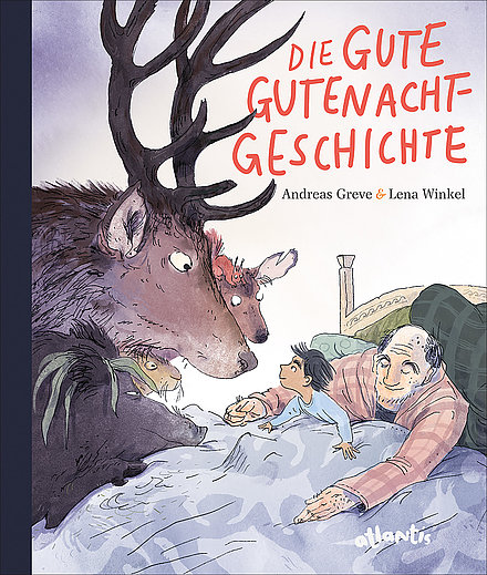 Buchcover "Die gute Gutenachtgeschichte", atlantis