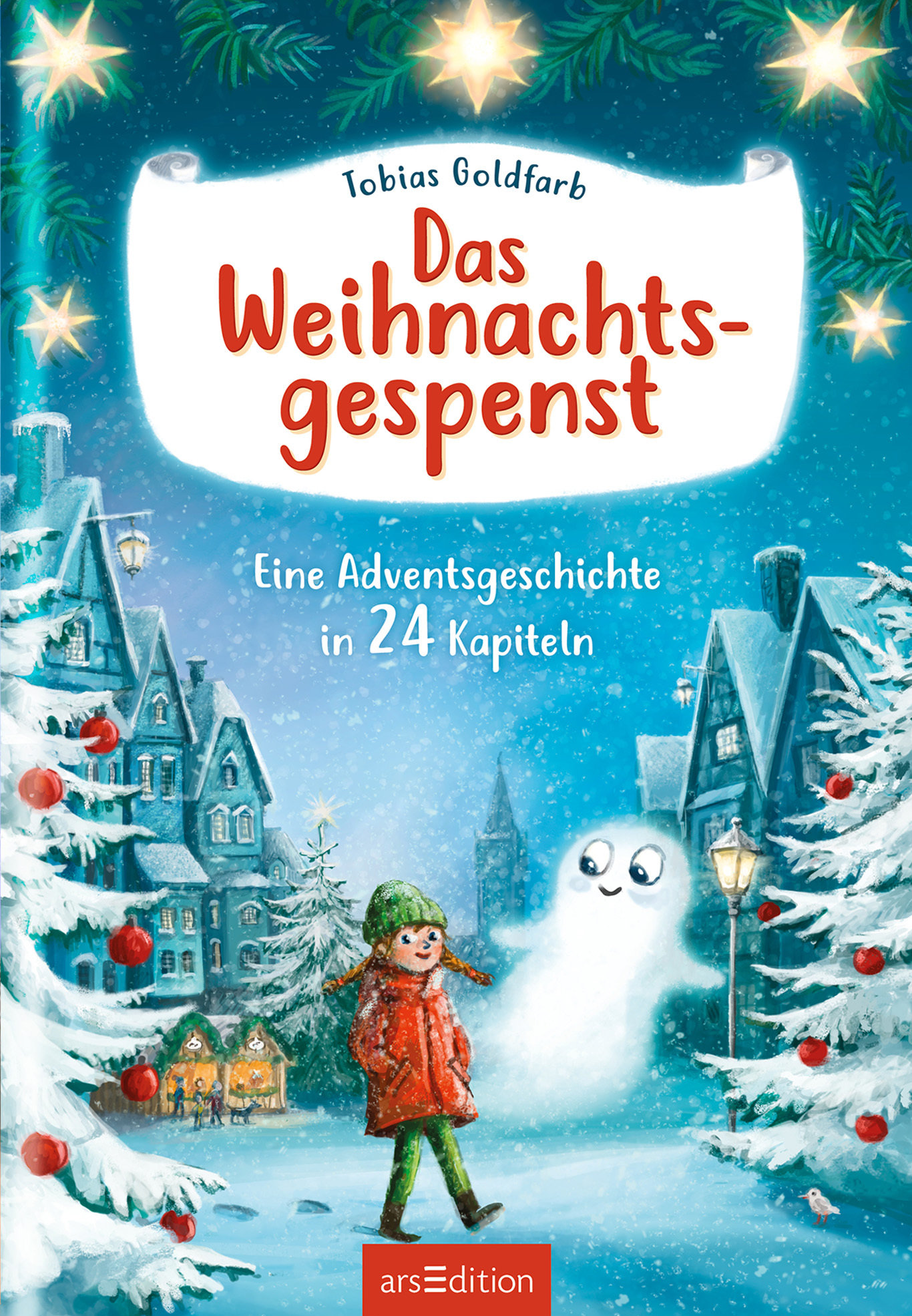 Buchcover "Das Weihnachtsgespenst", arsEdition