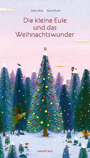 Buchcover "Die kleine Eule und das Weihnachtswunder", Annette Betz 