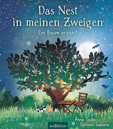 Buchcover "Das Nest in meinen Zweigen", arsEdition 