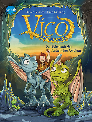 Cover "Vico Drachenbruder – Das Geheimnis des funkelnden Amuletts"