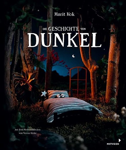 Buchcover "Die Geschichte vom Dunkel", mixtvision 