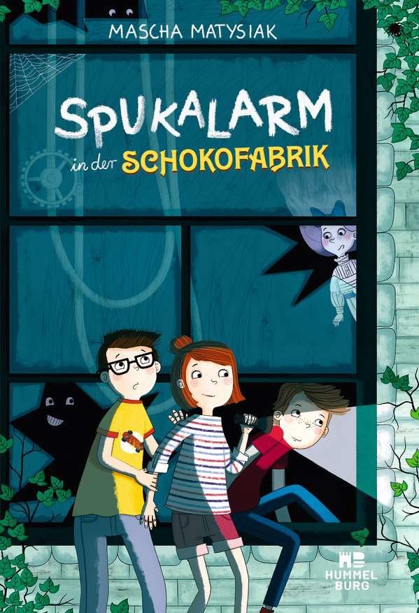 Buchcover "Spukalarm in der Schokofabrik"