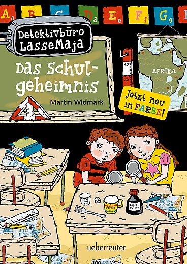 Detektivbüro LasseMaja, Das Schulgeheimnis, Ueberreuter, Cover