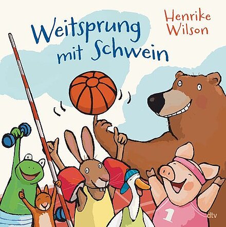 Cover, Weitsprung mit Schwein, dtv