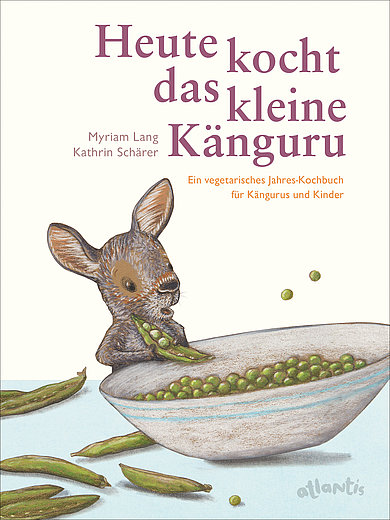 Buchcover, heute kocht das kleine Känguru, Atlantis