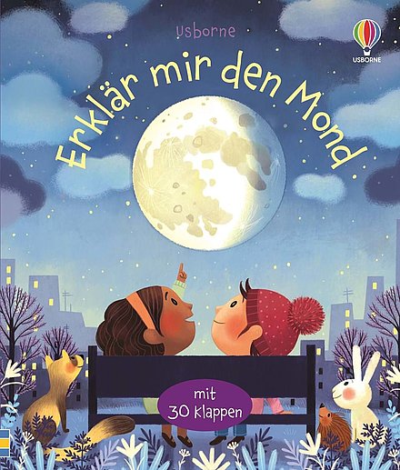 Buchcover "Erklär mir den Mond", Usborne