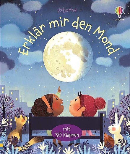 Buchcover "Erklär mir den Mond", Usborne