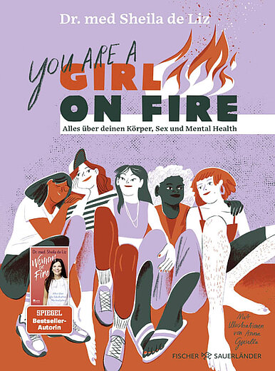 Buchcover "You are a girl on fire", Fischer Sauerländer 