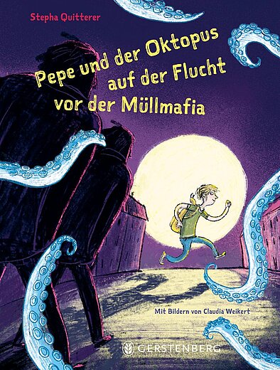 Buchcover "Pepe und der Oktopus auf der Flucht vor der Müllmafia", Gerstenberg