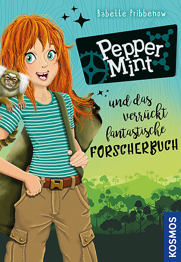 Buchcover "Pepper Mint und das verrückt fantastische Forscherbuch"