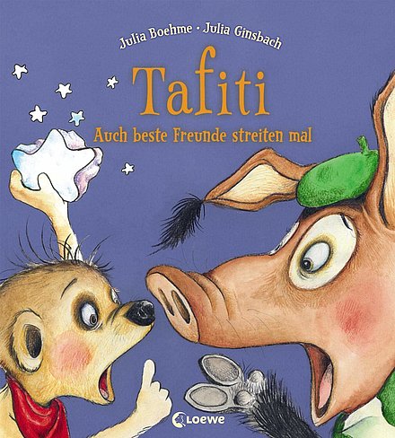 Buchcover "Tafiti - Auch beste Freunde steiten mal"