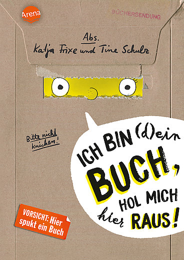 Buchcover "Ich bin (d)ein Buch, hol mich hier raus!", Arena