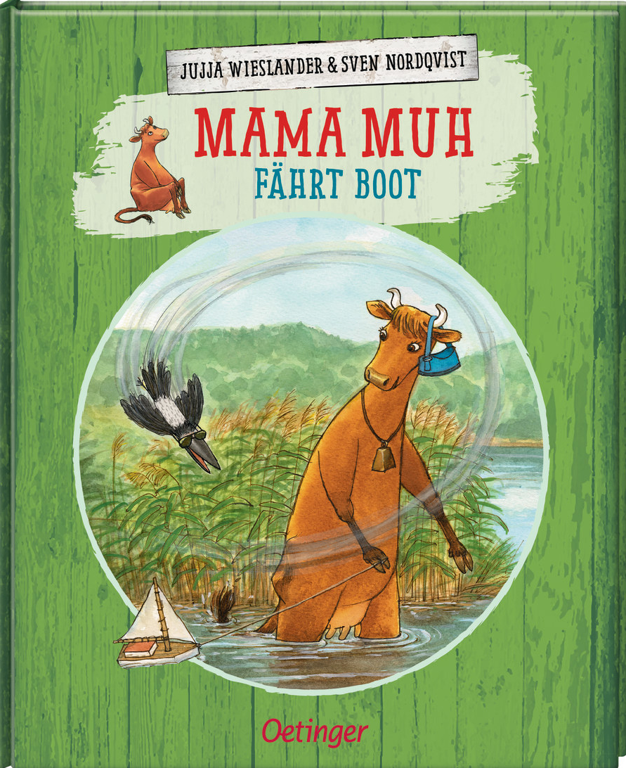 Buchcover "Mama Muh fährt Boot"