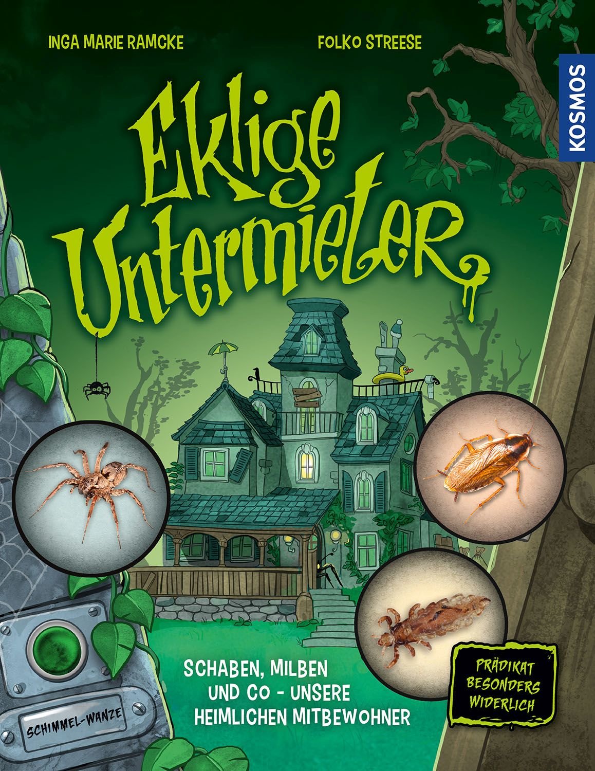 Buchcover "Eklige Untermieter", Kosmos