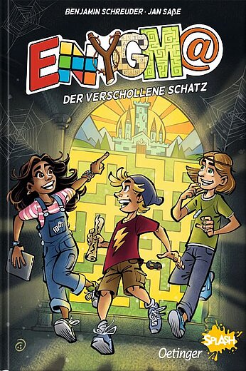 Buchcover "Enygma - Der verschollene Schatz", Oetinger Splash